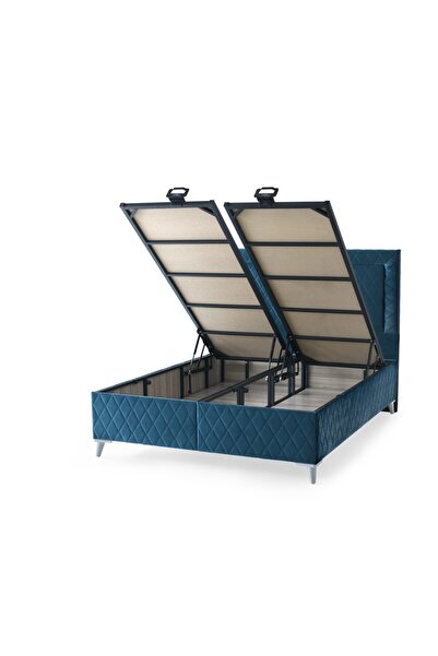 Yuvaset Home Dakar Full Ortopedik AntiAlerjik 24 90*190 Yatak-Baza-Başlık Seti