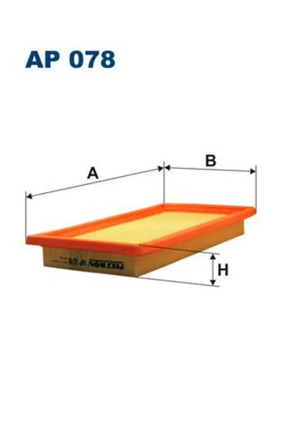 Filtron Filtron Ap078 1444n5 Air Filter Punto I 1,7td 94 00