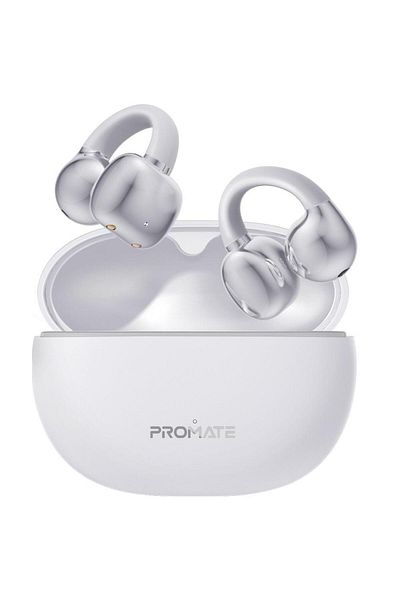 Promate OWS wireless earbuds with touch technology, up to 28 hours of playback time, 500mAh charging case