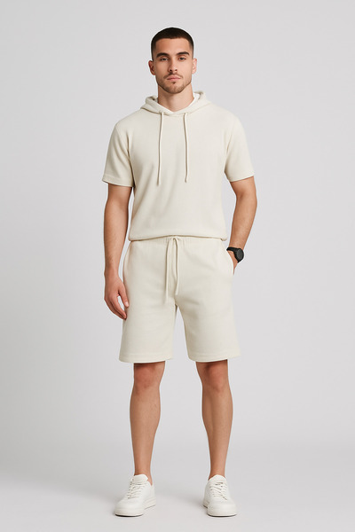 UOMOPARK 8076 Ai̇rcord New Definition of Lightness and Elegance Regular Fit Shorts