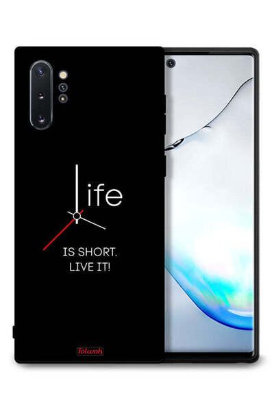 Tolwak غطاء حماية لهاتف سامسونج جالكسي نوت 10 بلس - الحياة قصيرة