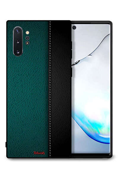 Tolwak غطاء حماية جلدي بنمط لهاتف سامسونج جالكسي نوت 10 بلس