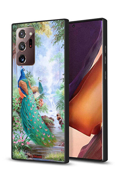 Tolwak غطاء حماية لهاتف سامسونج جالكسي نوت 20 ألترا بنقشة الطاووس