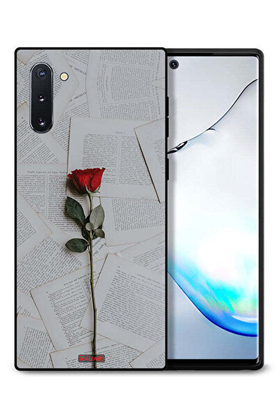 Tolwak غطاء حماية لهاتف سامسونج جالكسي نوت 10 وردي على ورق