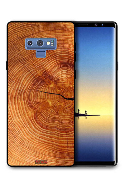 Tolwak غطاء حماية لهاتف سامسونج جالكسي نوت 9 مصنوع من الخشب المتصدع