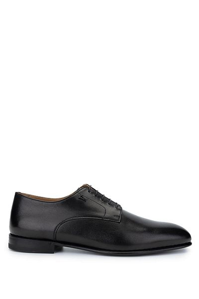Valentino Men's Genuine Leather Black Classic Shoes