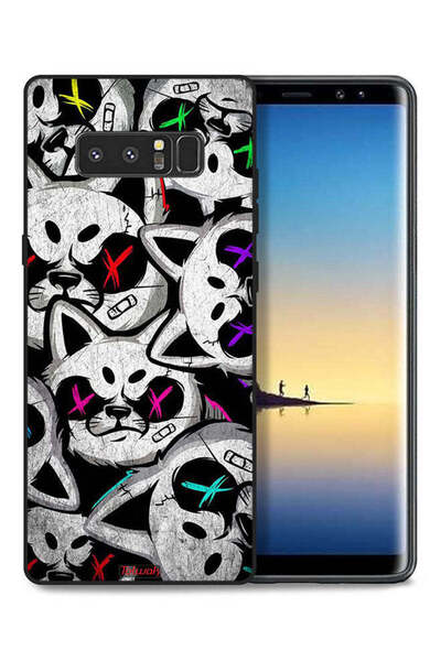 Tolwak غطاء حماية لهاتف سامسونج جالاكسي نوت 8 بطبعة قطط مارشميلو