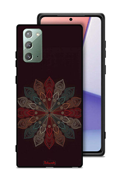 Tolwak غطاء حماية لهاتف سامسونج جالكسي نوت 20 بتصميم زهرة ماندالا