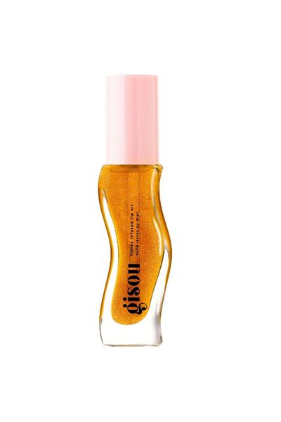 gisou Golden Shimmer Glow Honey Infused Lip Oil – 8 ml / 0.27 oz