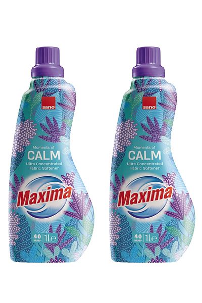 Sano Sano Maxima Υπερσυμπυκνωμένο Βάλσαμο Ήρεμης Δράσης, 1L Υγιεινό X 2