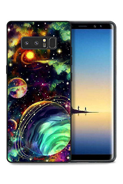 Tolwak غطاء حماية لهاتف سامسونج جالكسي نوت 8 بتصميم الكواكب