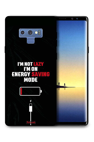 Tolwak غطاء حماية لهاتف سامسونج جالكسي نوت 9 - أنا لست كسولاً، أنا في وضع توف...