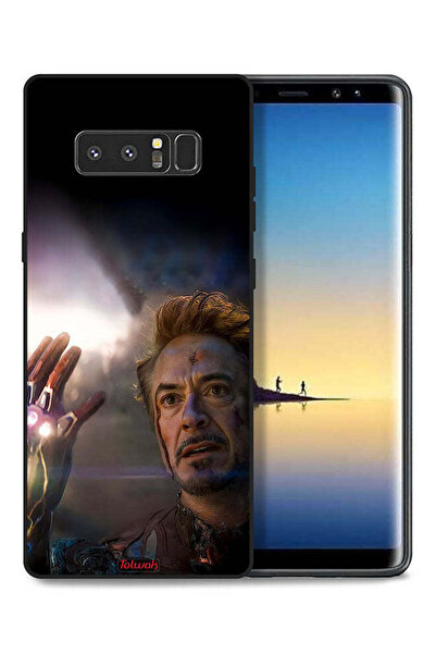 Tolwak غطاء حماية لهاتف سامسونج جالكسي نوت 8 - أنا الرجل الحديدي