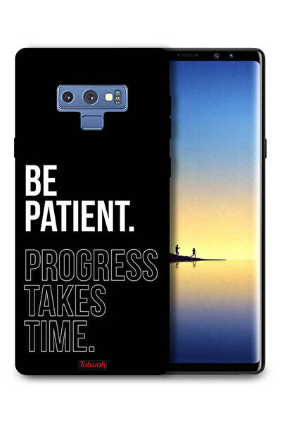 Tolwak غطاء حماية لهاتف سامسونج جالكسي نوت 9 - كن صبورًا، فالتقدم يستغرق وقتًا