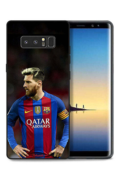 Tolwak غطاء حماية لهاتف سامسونج جالاكسي نوت 8 ميسي برشلونة