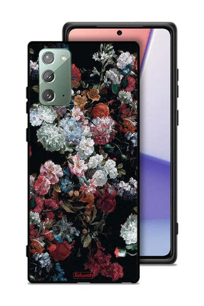 Tolwak غطاء حماية لهاتف سامسونج جالكسي نوت 20 بنقشة ورود عتيقة