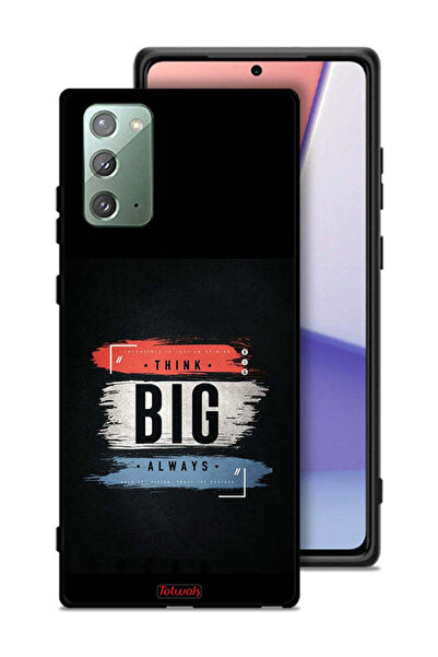 Tolwak غطاء حماية لهاتف Samsung Galaxy Note 20 - فكر دائمًا بشكل كبير