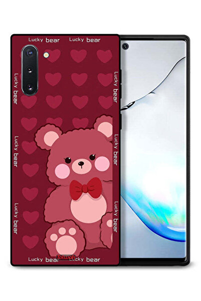 Tolwak غطاء حماية لهاتف سامسونج جالكسي نوت 10 - الدب المحظوظ