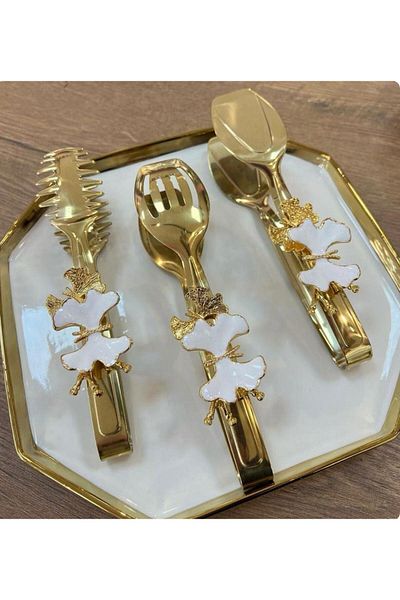 DM HOME 3-Piece Tongs Set
