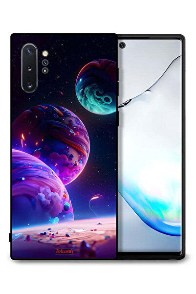 Tolwak غطاء حماية لهاتف سامسونج جالكسي نوت 10 بلس بنمط كوكبي