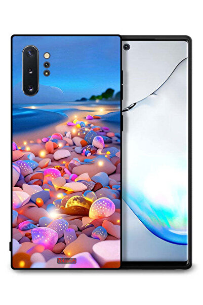 Tolwak غطاء حماية لهاتف سامسونج جالكسي نوت 10 بلس برسومات أحجار فنية