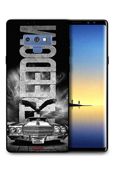 Tolwak غطاء حماية لهاتف سامسونج جالكسي نوت 9 بتصميم فريدوم آرت