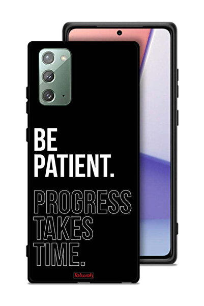 Tolwak غطاء حماية لهاتف Samsung Galaxy Note 20 كن صبورًا فالتقدم يستغرق وقتًا