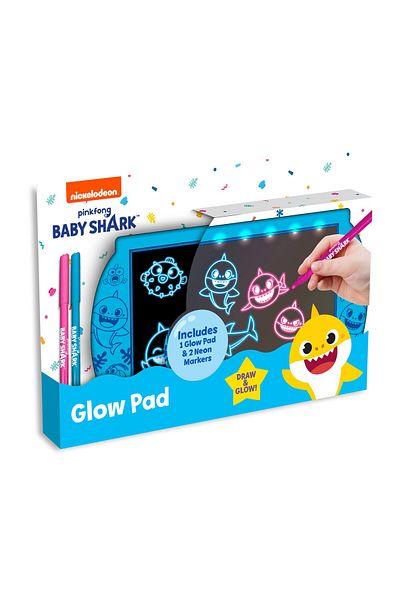 Baby Shark Drawing Tablet, Glow Pad – Glow in the Dark