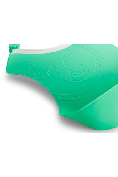 Twistshake Blue Green Snap Fastener 2-Piece Baby Bib (4+ Months)