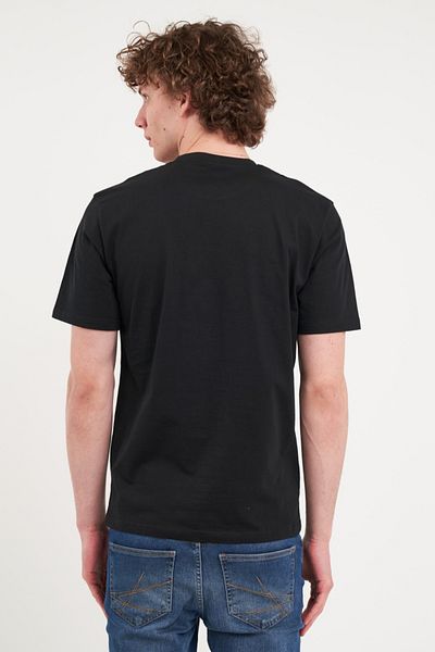 Kenvelo Tricou barbat deculoare uniforma cu logo