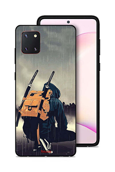 Tolwak غطاء حماية لهاتف سامسونج جالكسي نوت 10 لايت بتصميم سيف ساموراي رقمي