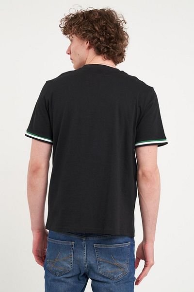 Kenvelo Tricou barbat deculoare uniforma cu logo
