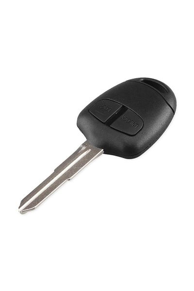 TECHSTAR Carcasă cheie auto Mitsubishi Lancer, Grandis, Outlander, EVO, Colt, Mirage, 2 butoane, stânga B