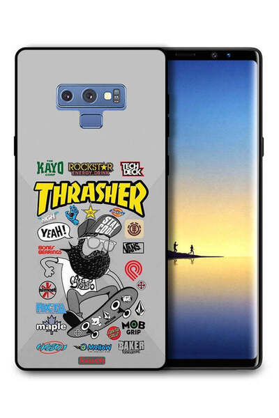 Tolwak غطاء حماية لهاتف سامسونج جالكسي نوت 9 بتصميم ملصق ثراشر