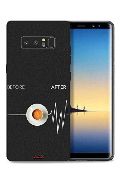 Tolwak غطاء حماية لجهاز سامسونج جالكسي نوت 8 قبل وبعد