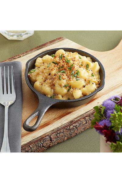 Lodge Pre-Seasoned Even Heat Distribution Mini Cast Iron Skillet Black 12.7cm