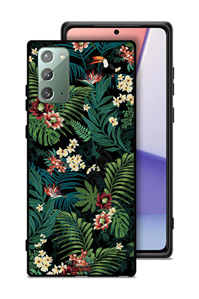 Tolwak غطاء حماية لهاتف سامسونج جالكسي نوت 20 بنقشة أوراق استوائية