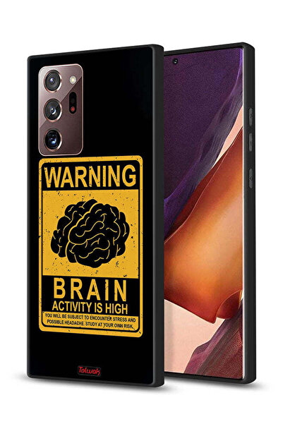 Tolwak غطاء حماية لهاتف Samsung Galaxy Note 20 Ultra تحذير: نشاط الدماغ مرتفع