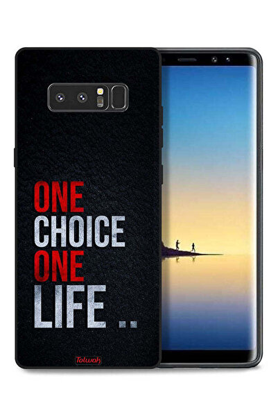 Tolwak غطاء حماية لهاتف سامسونج جالكسي نوت 8 - اختيار واحد، حياة واحدة