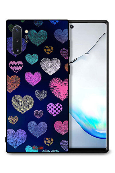 Tolwak غطاء حماية لهاتف سامسونج جالكسي نوت 10 بلس بنقشة قلوب داجا