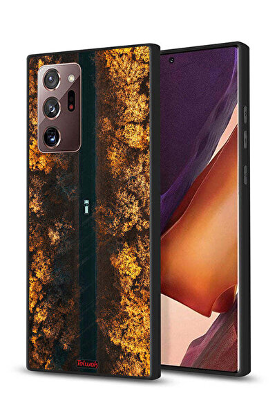 Tolwak غطاء حماية لهاتف سامسونج جالكسي نوت 20 ألترا، طريق في أشجار الخريف