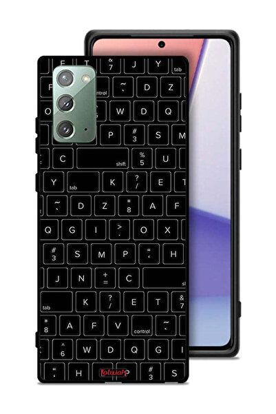Tolwak غطاء حماية لهاتف سامسونج جالكسي نوت 20 بنمط مفاتيح لوحة المفاتيح العشو...