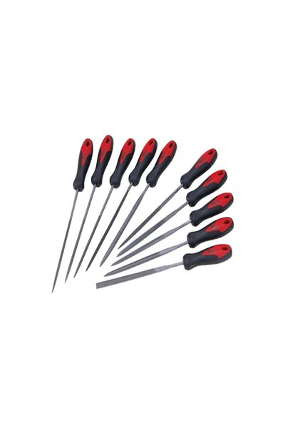 Tactix 10-Piece Heavy Duty Sturdy High Quality Needle File Set