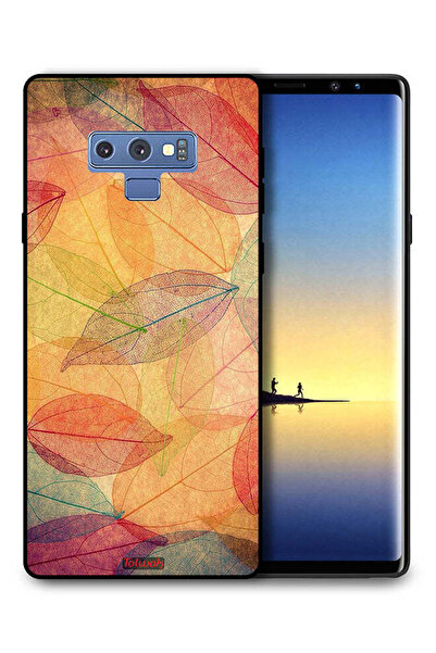 Tolwak غطاء حماية لهاتف سامسونج جالكسي نوت 9 برسومات أوراق تجريدية فنية رقمية