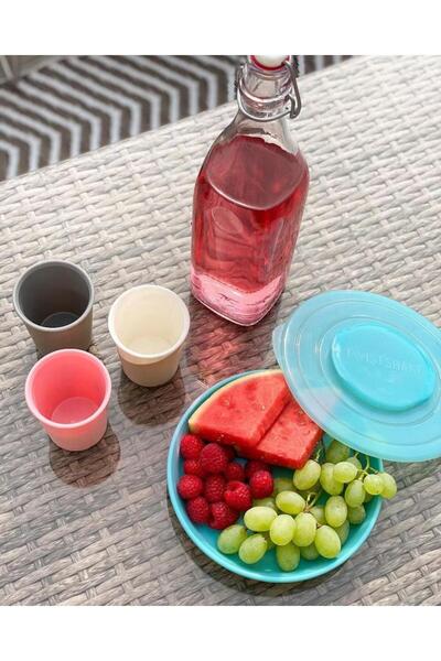 Twistshake Blue Covered Baby Kids Plate (6+ Months)