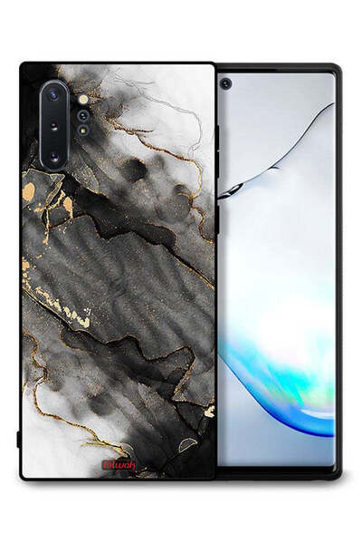 Tolwak غطاء حماية لهاتف سامسونج جالكسي نوت 10 بلس، رخامي لامع