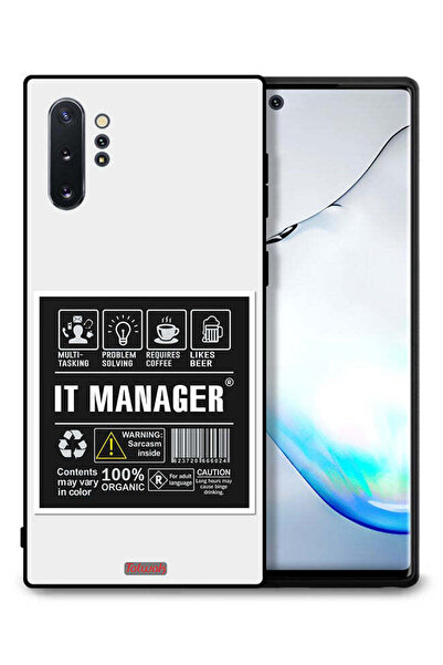 Tolwak غطاء حماية لجهاز سامسونج جالكسي نوت 10 بلس، ملصق مدير تكنولوجيا المعلومات