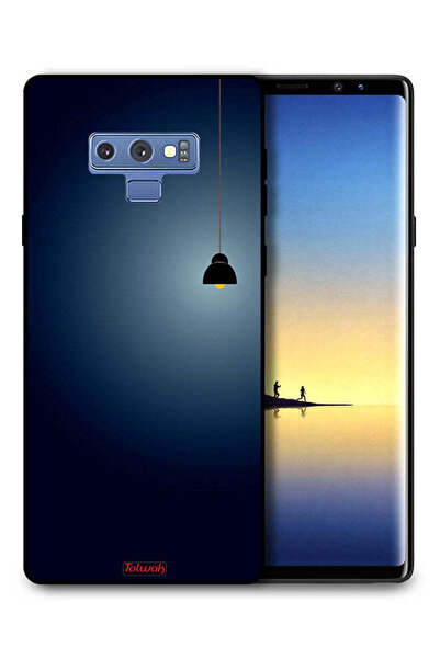 Tolwak غطاء حماية لهاتف سامسونج جالكسي نوت 9 بتصميم فني معلق بإضاءة