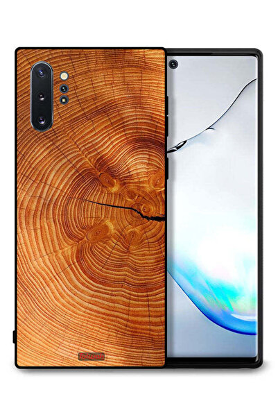 Tolwak غطاء حماية لهاتف سامسونج جالكسي نوت 10 بلس مصنوع من الخشب المتصدع