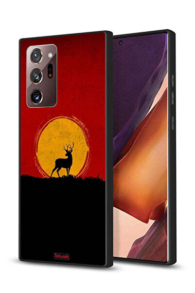 Tolwak Samsung Galaxy Note 20 Ultra Protective Case Cover Deer And Moon Artwork